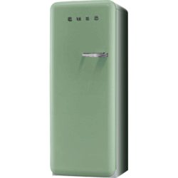 Smeg FAB28YV1 60cm 'Retro Style' Fridge and Ice Box in Pastel Green with Left Hand Hinge